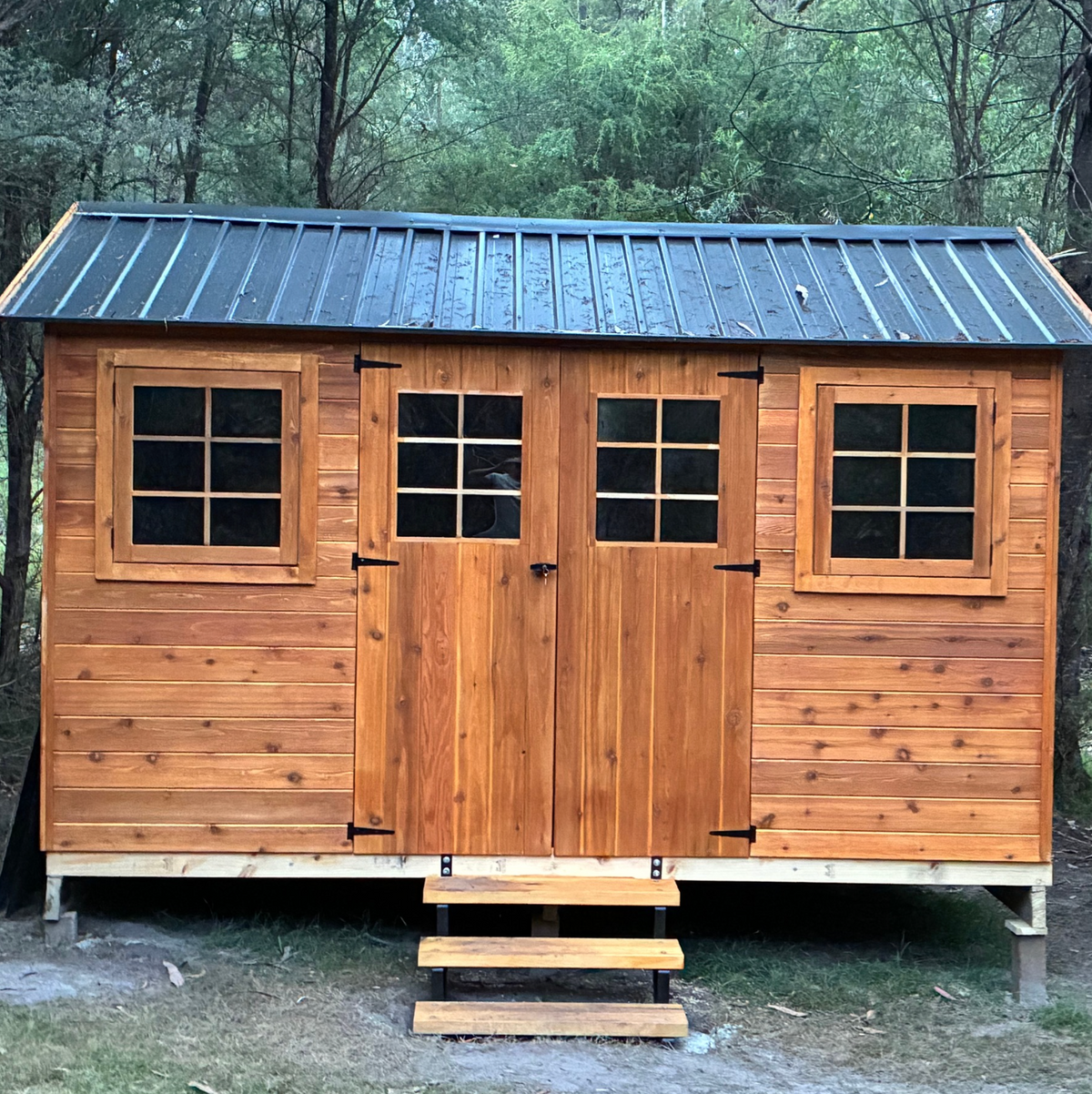 A Willow Shed That Belongs in the Bush