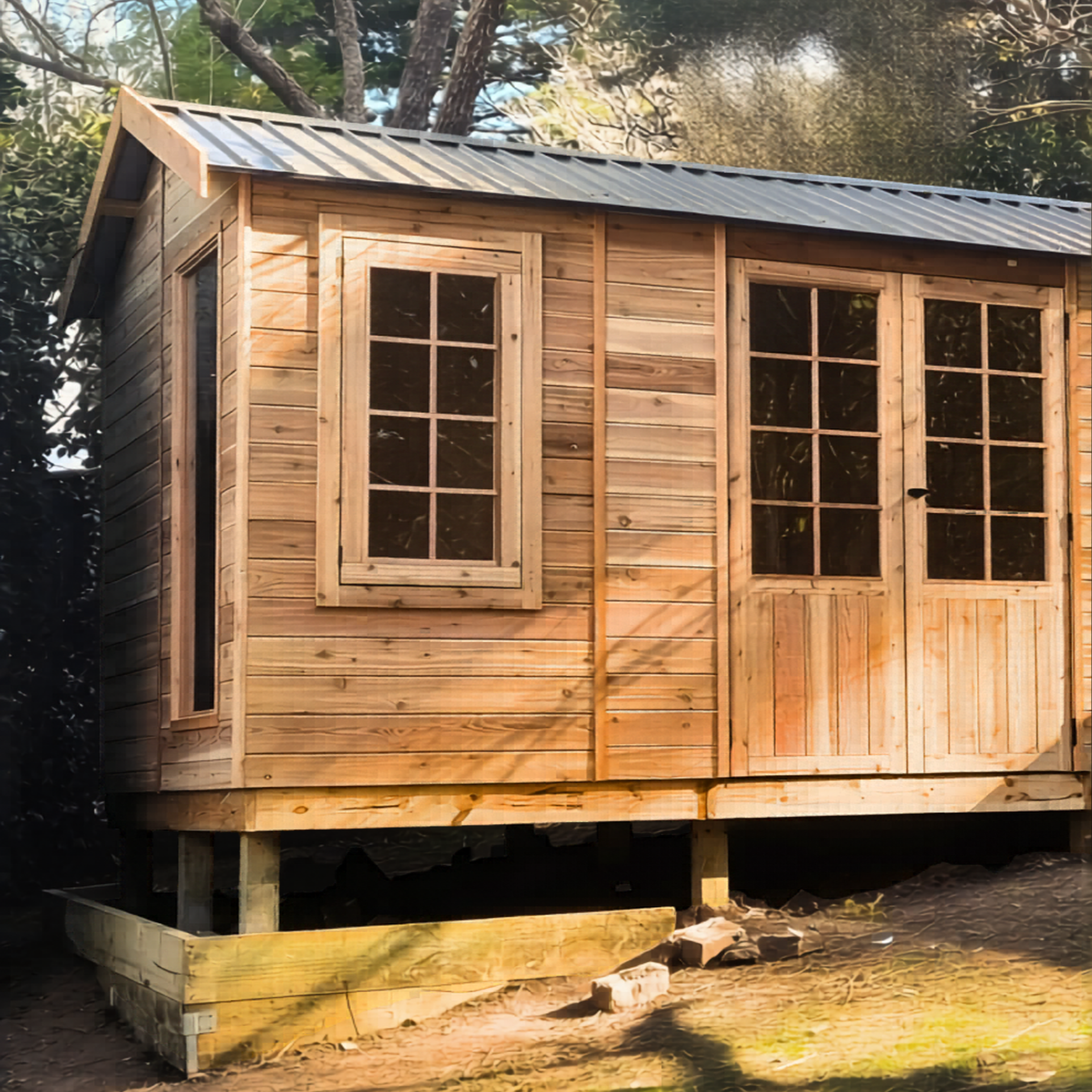 Stilla Subfloor System: A Flexible Foundation Option for Your Shed or Studio