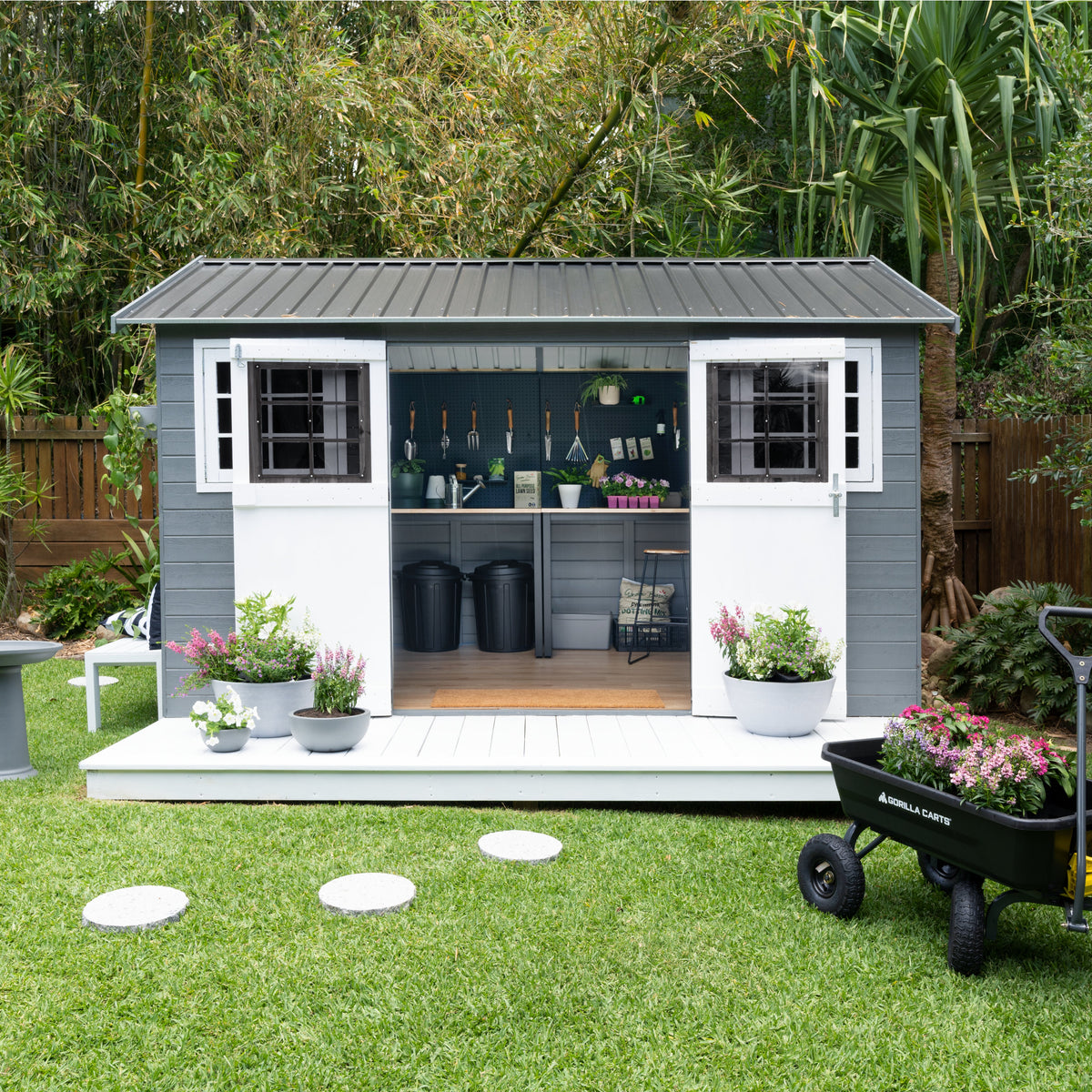 DIY Flat Pack Timber Shed Kit