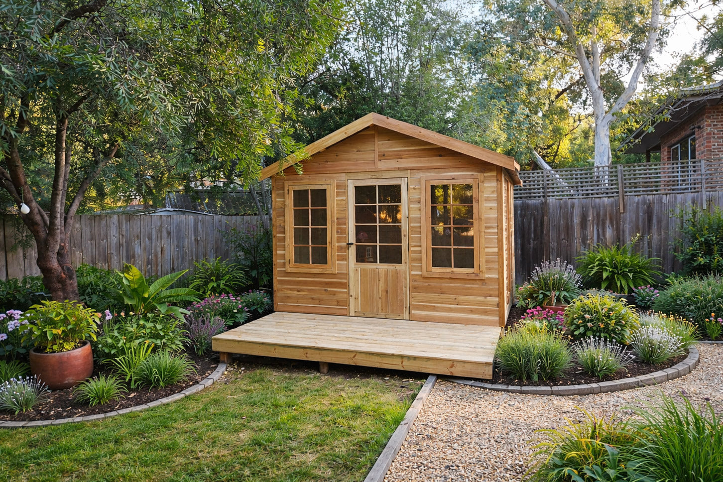 Jacaranda 10x20 Cedar Timber Classic Studio