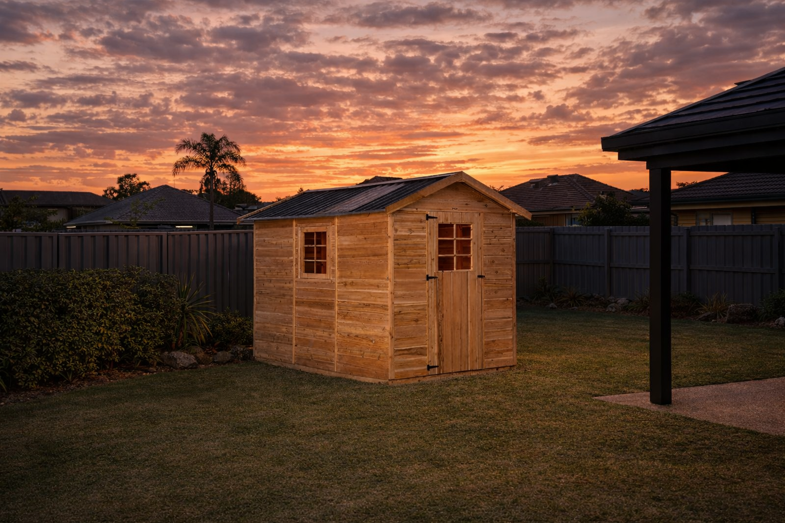 Oxford 6x9 Cedar Timber Shed