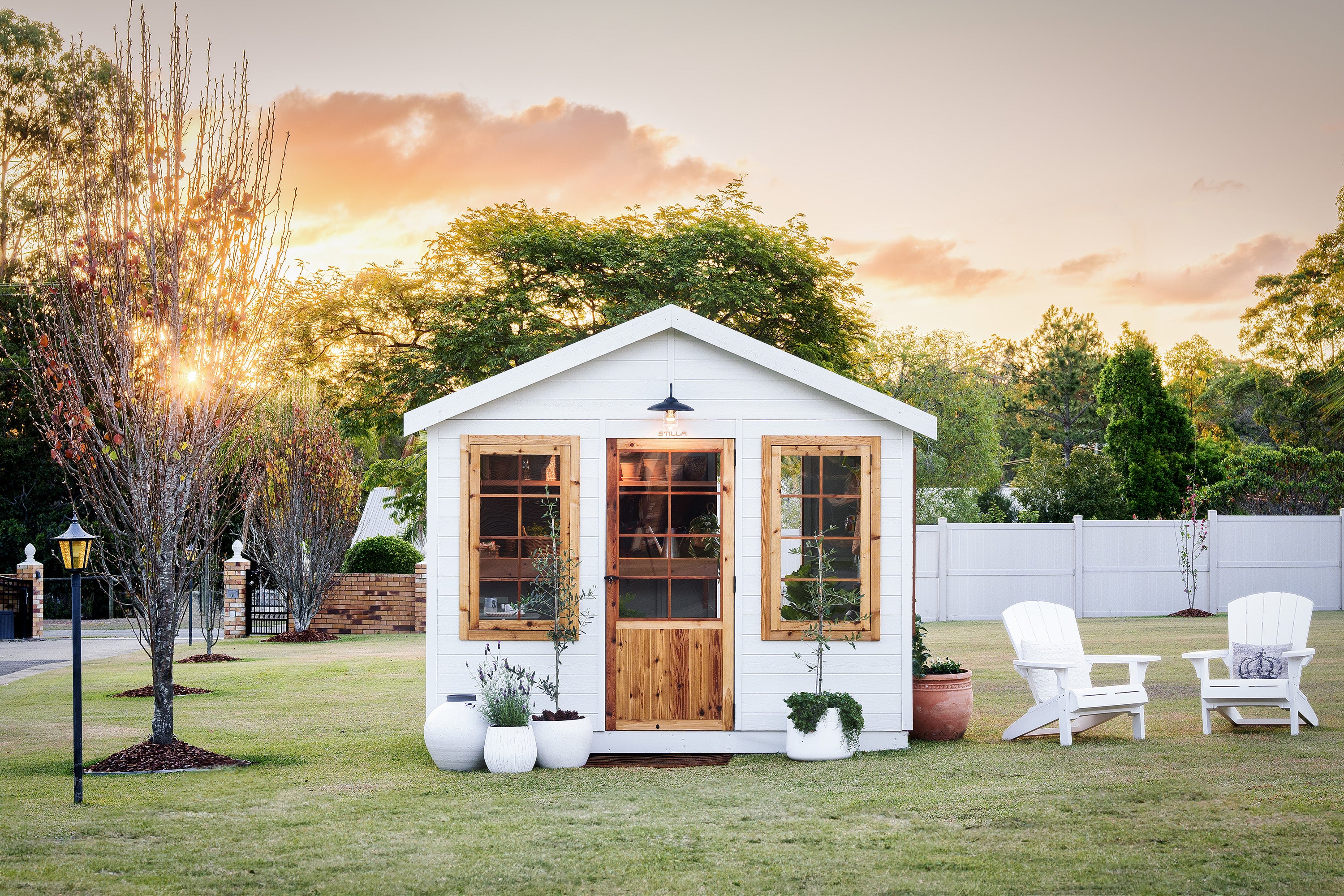 Barakula 10x10 Cedar Timber Classic Studio