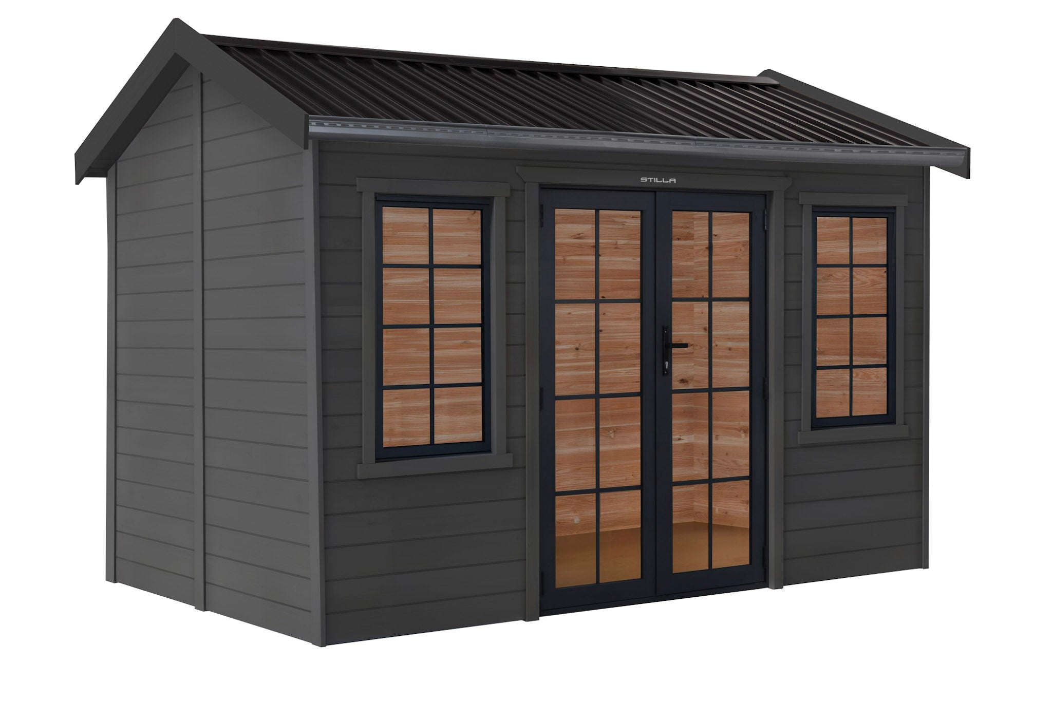 Hamilton 12x8 Cedar Timber Designer Studio