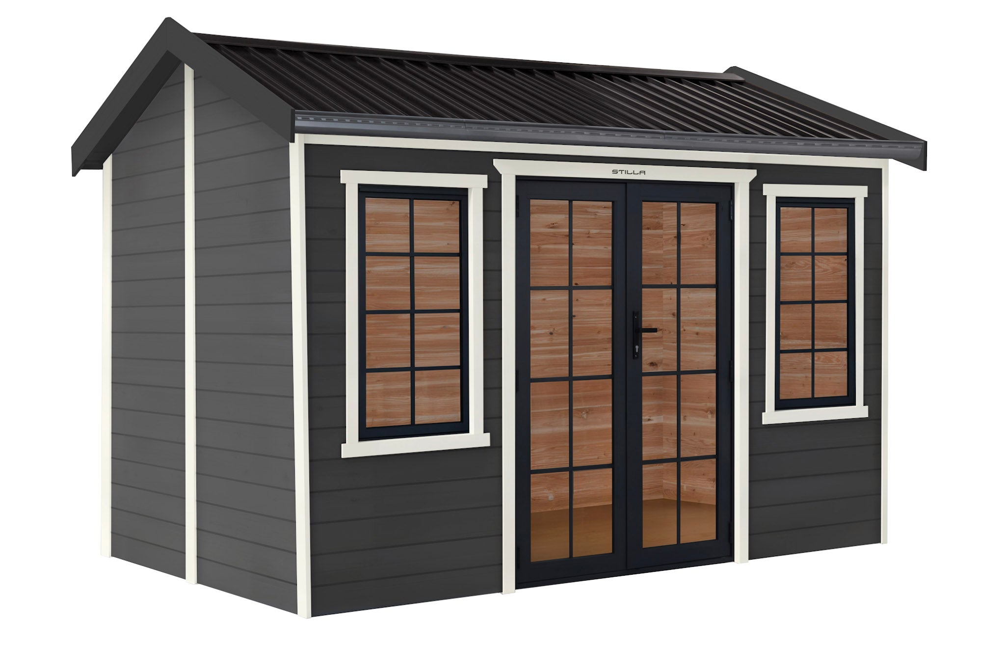 Hamilton 12x8 Cedar Timber Designer Studio