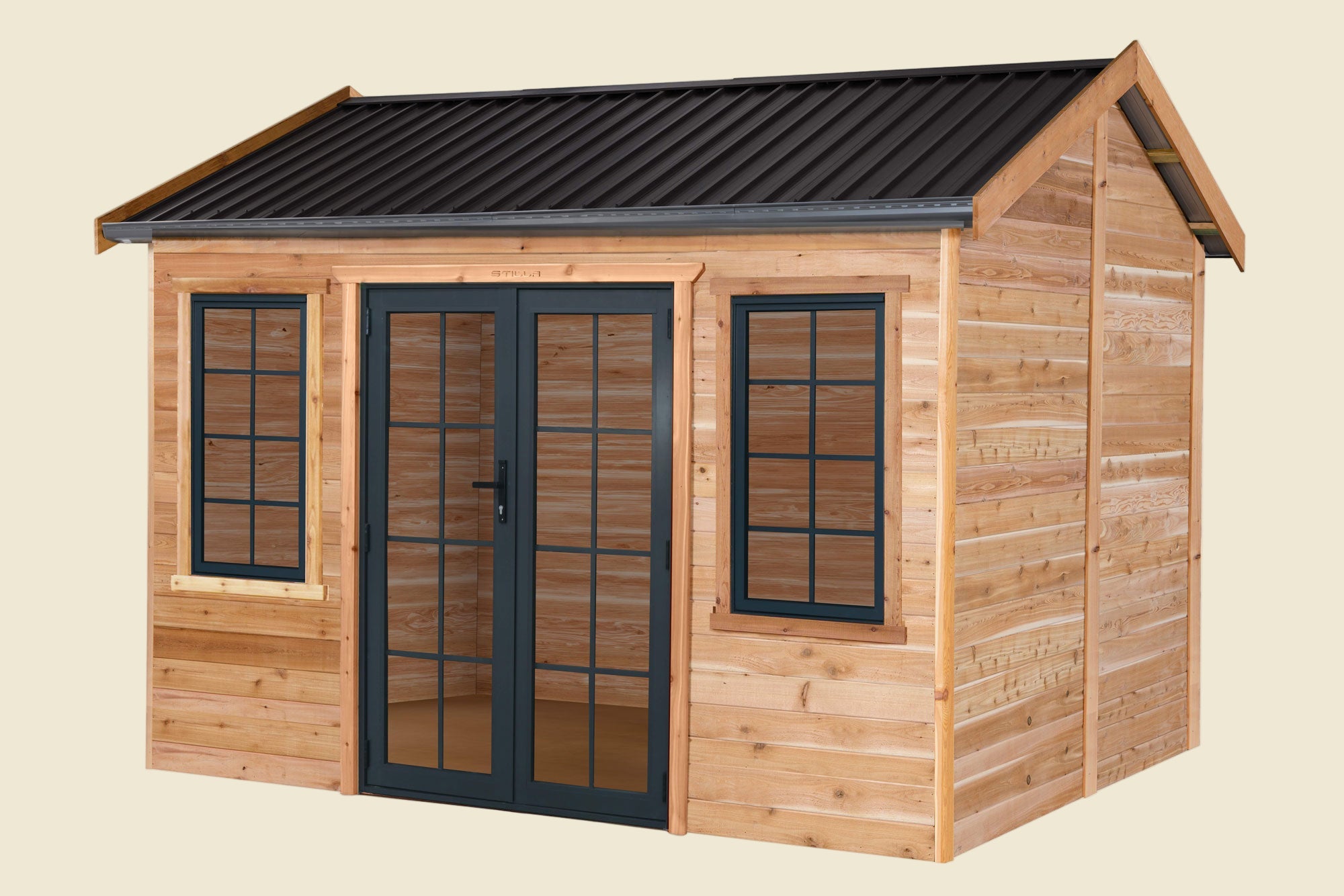 Kensington 12x10 Cedar Timber Designer Studio