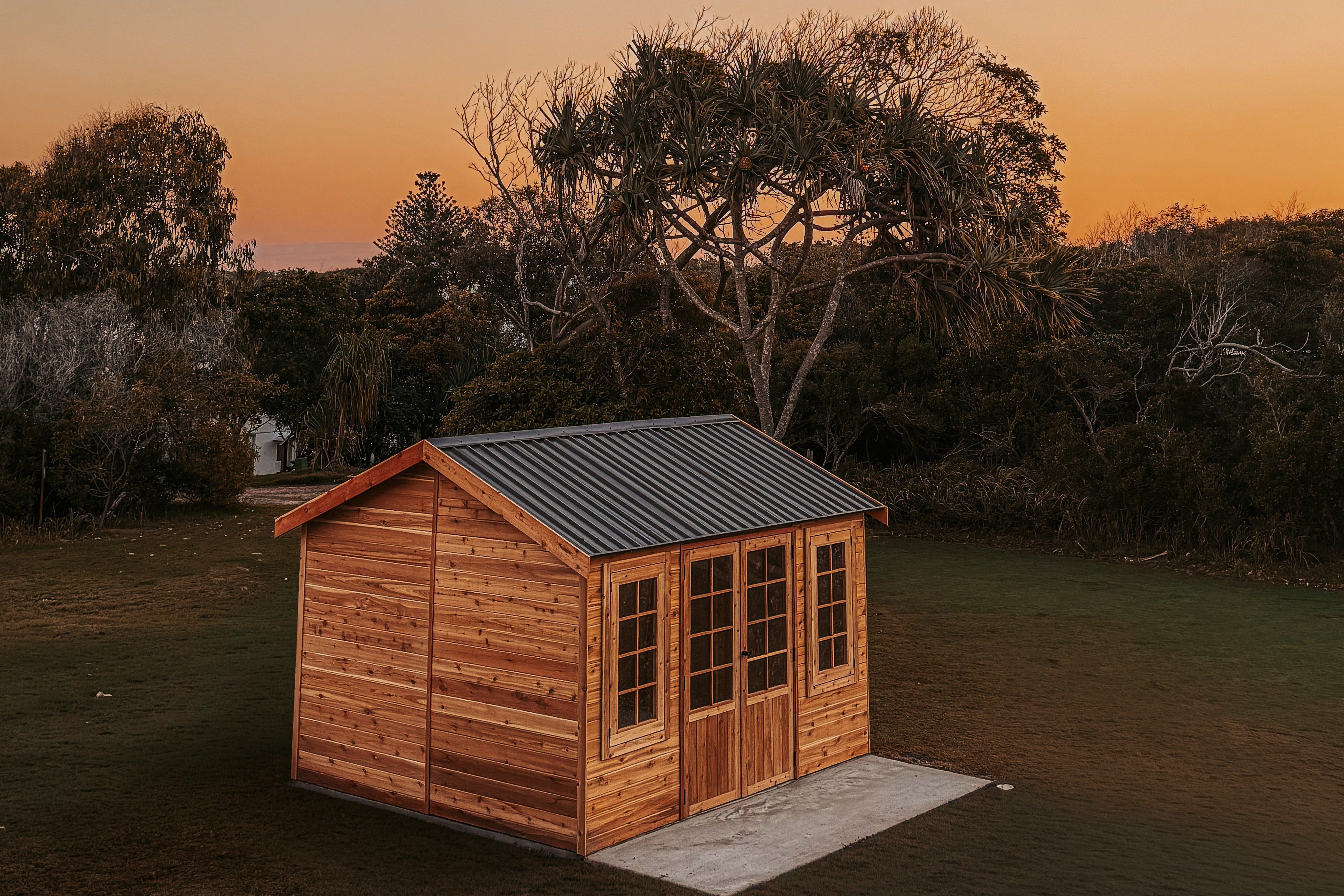 Jarrah 12x10 Cedar Timber Classic Studio