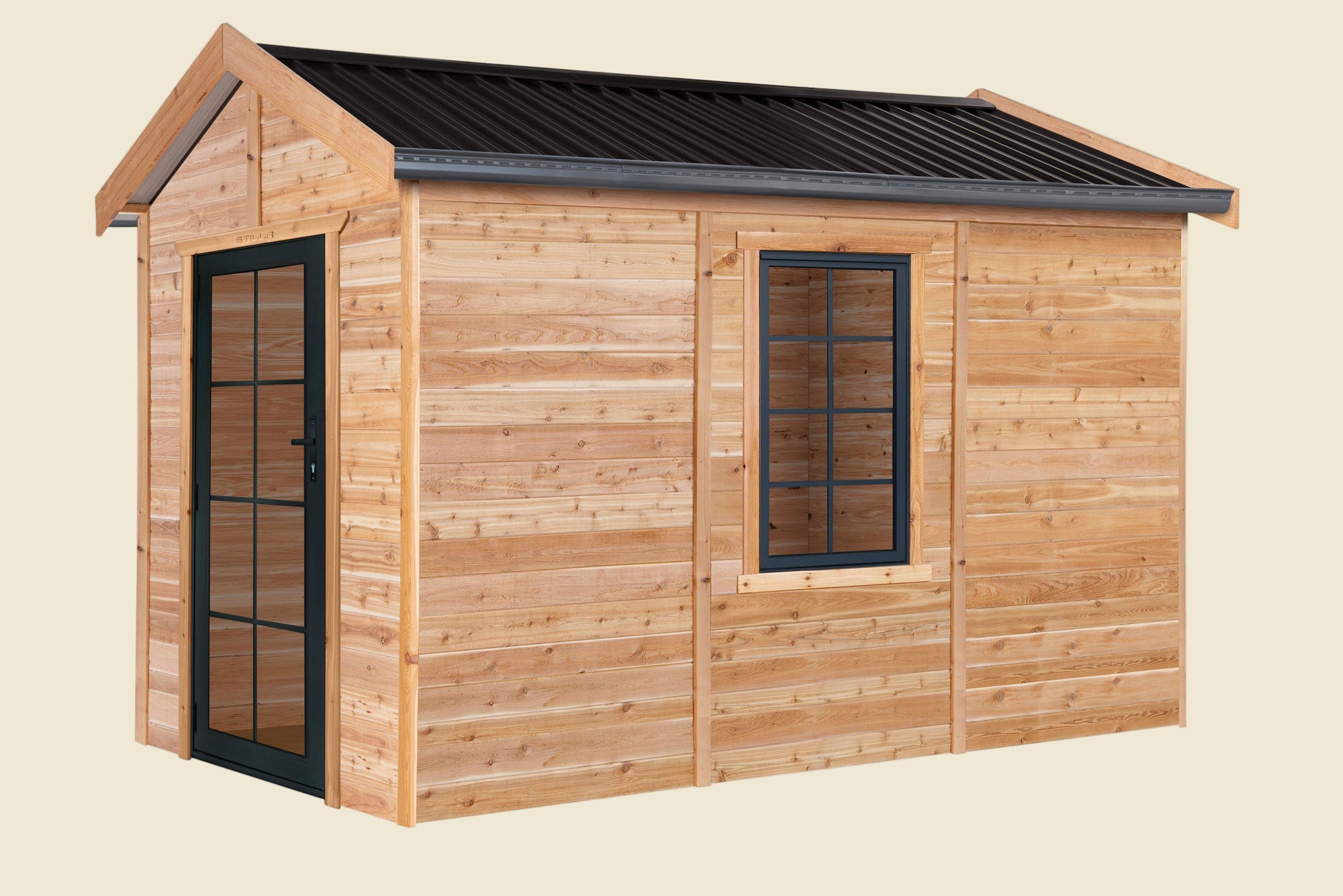 Hamilton 12x8 Cedar Timber Designer Studio