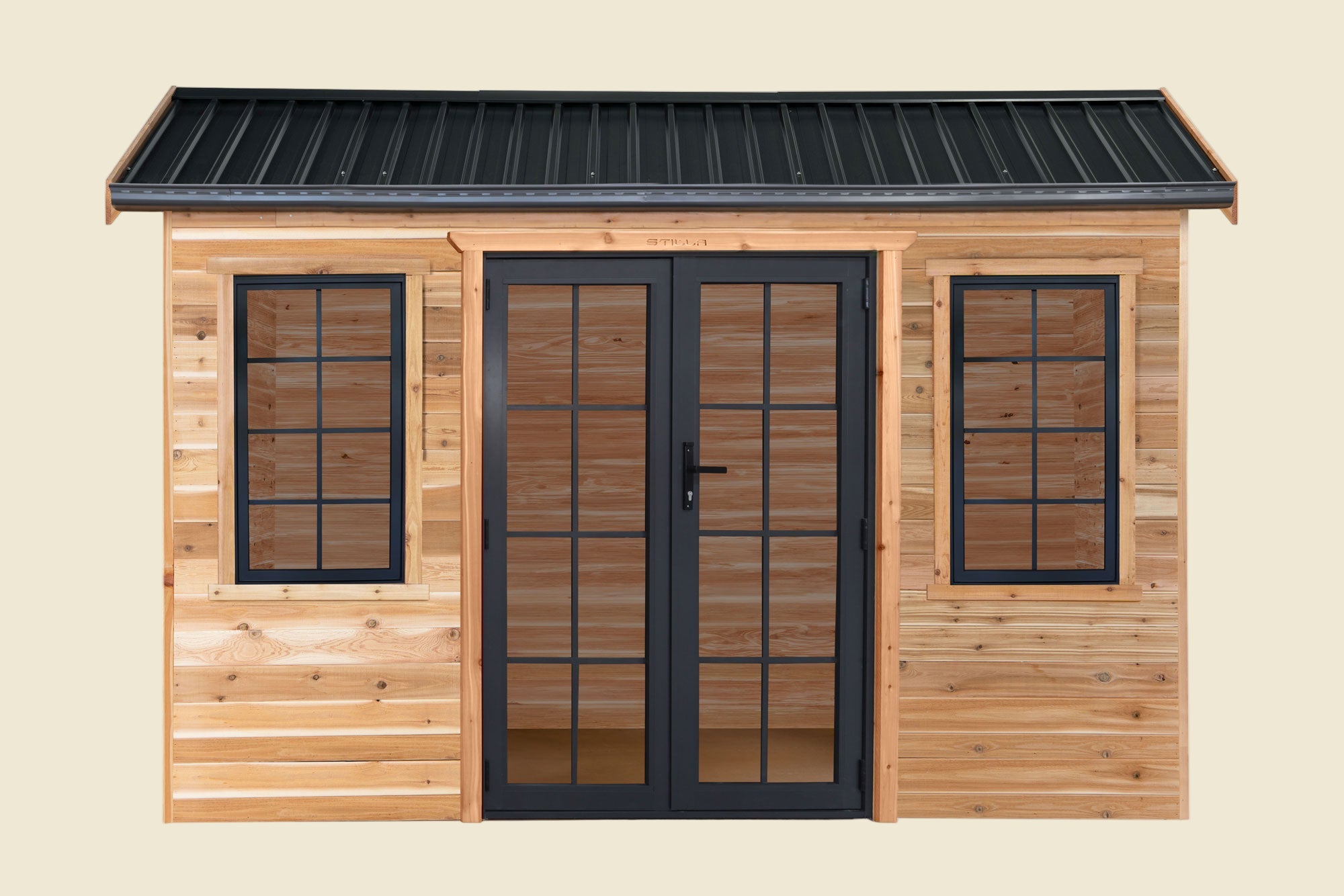 Hamilton 12x8 Cedar Timber Designer Studio