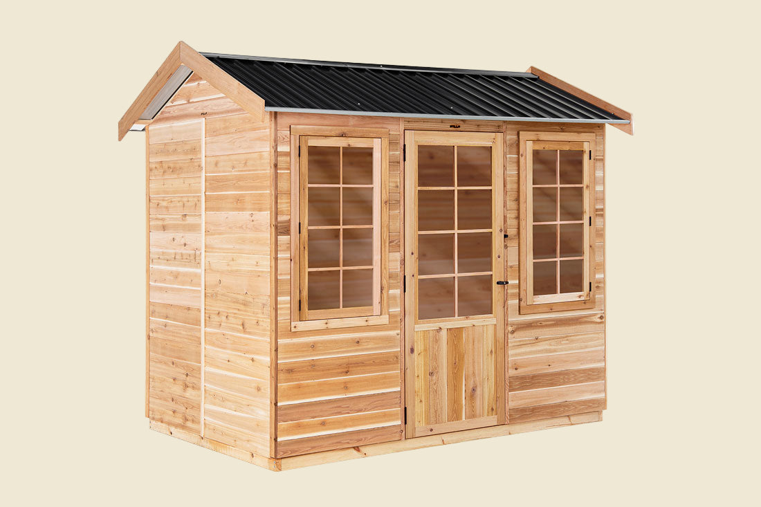 Peppertree 9x6 Cedar Timber Classic Studio