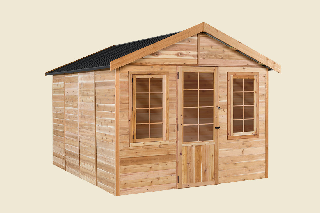 Beech 10x12 Cedar Timber Classic Studio