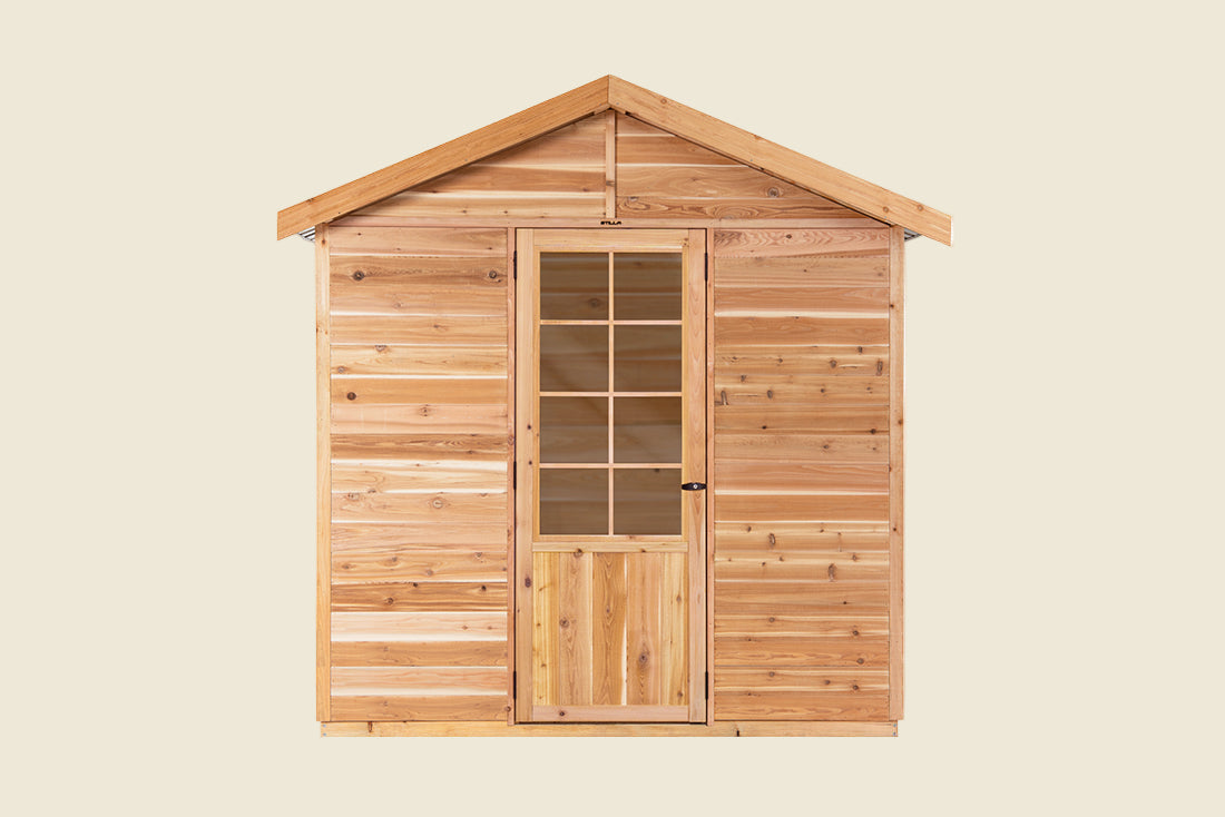 Conifer 8x16 Cedar Timber Classic Studio