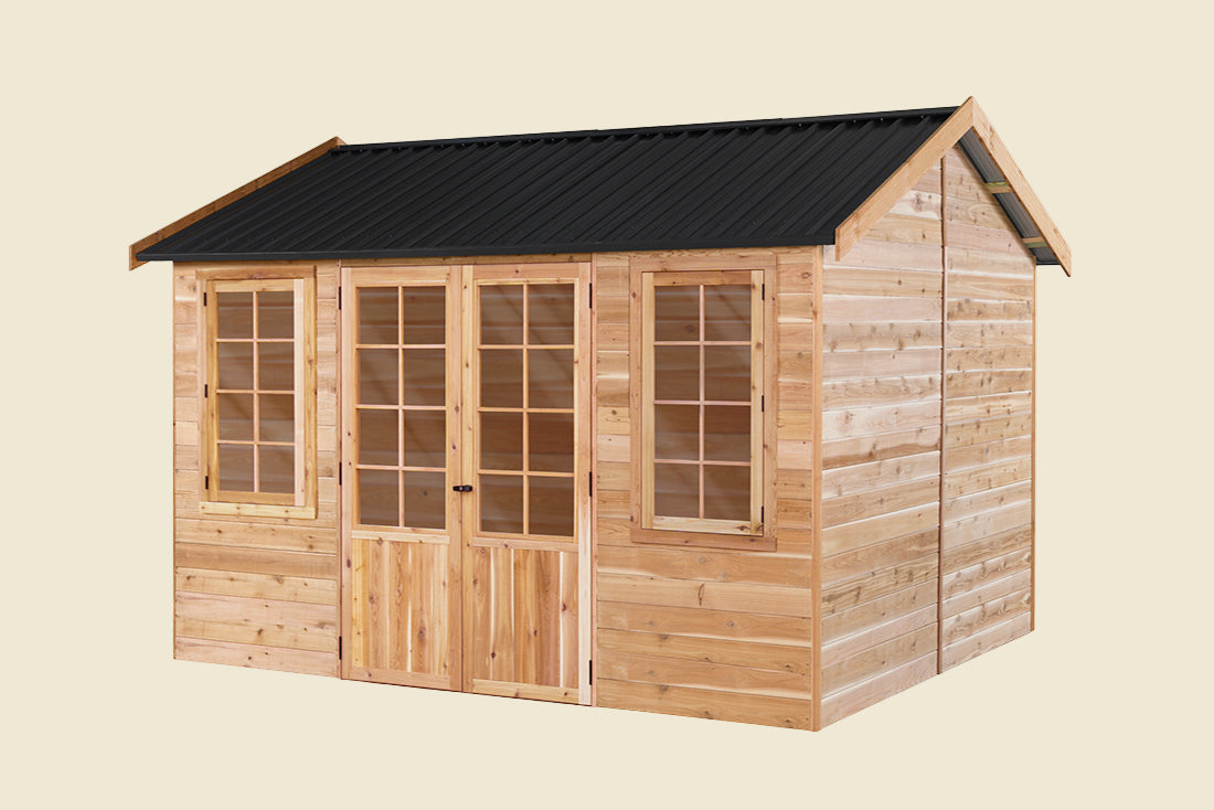 Jarrah 12x10 Cedar Timber Classic Studio