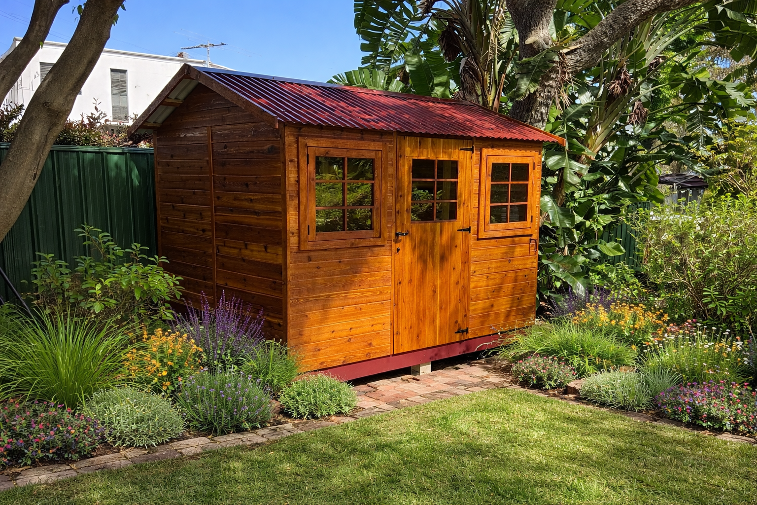 Hazel 9x6 Cedar Timber Shed