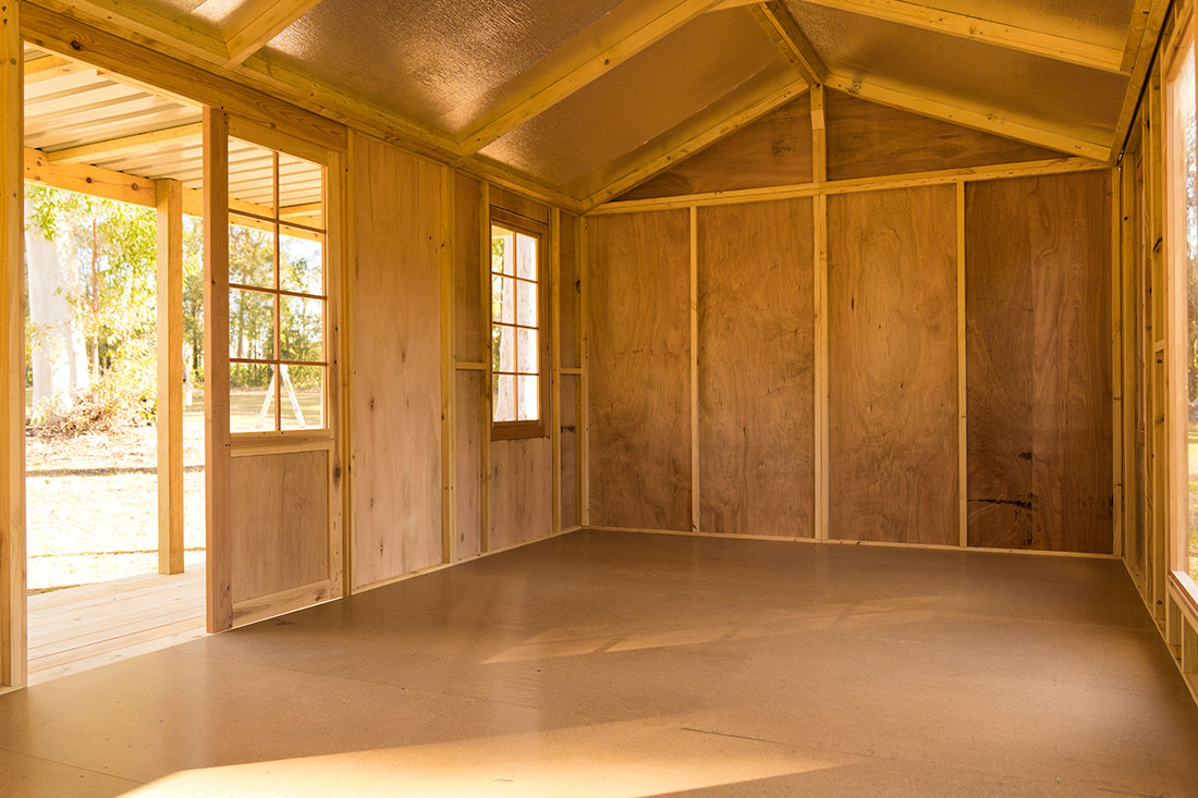 Beech 10x12 Cedar Timber Classic Studio