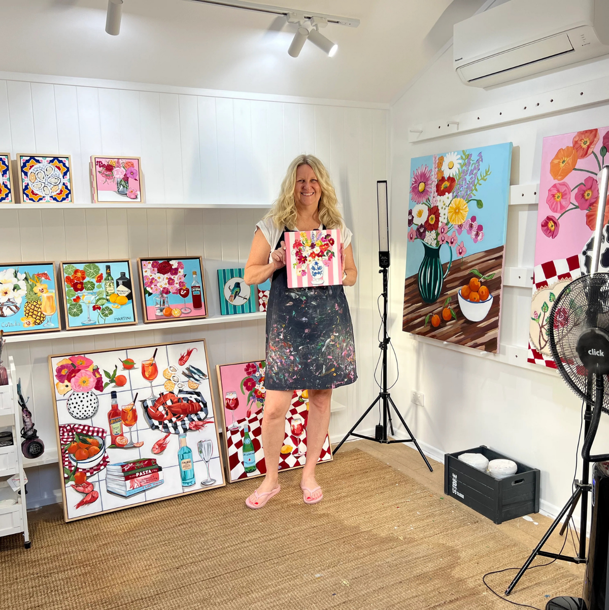 A Garden Art Studio Designed Around Light, Space & Creativity