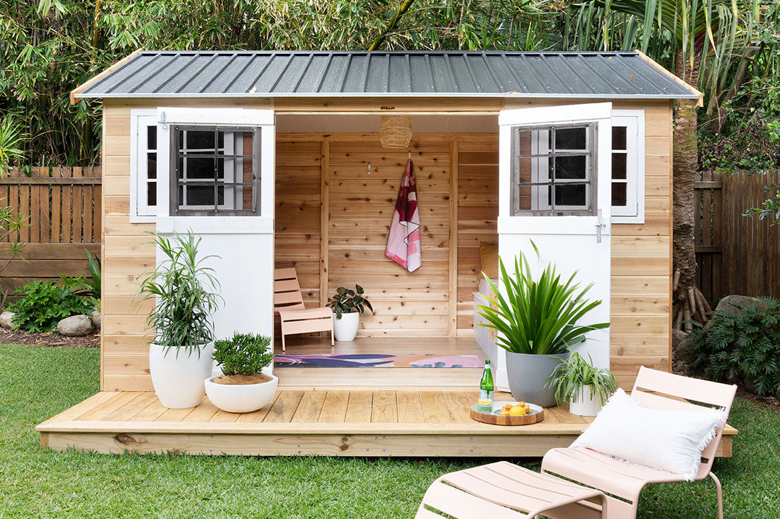 Cedar Timber Garden Shed