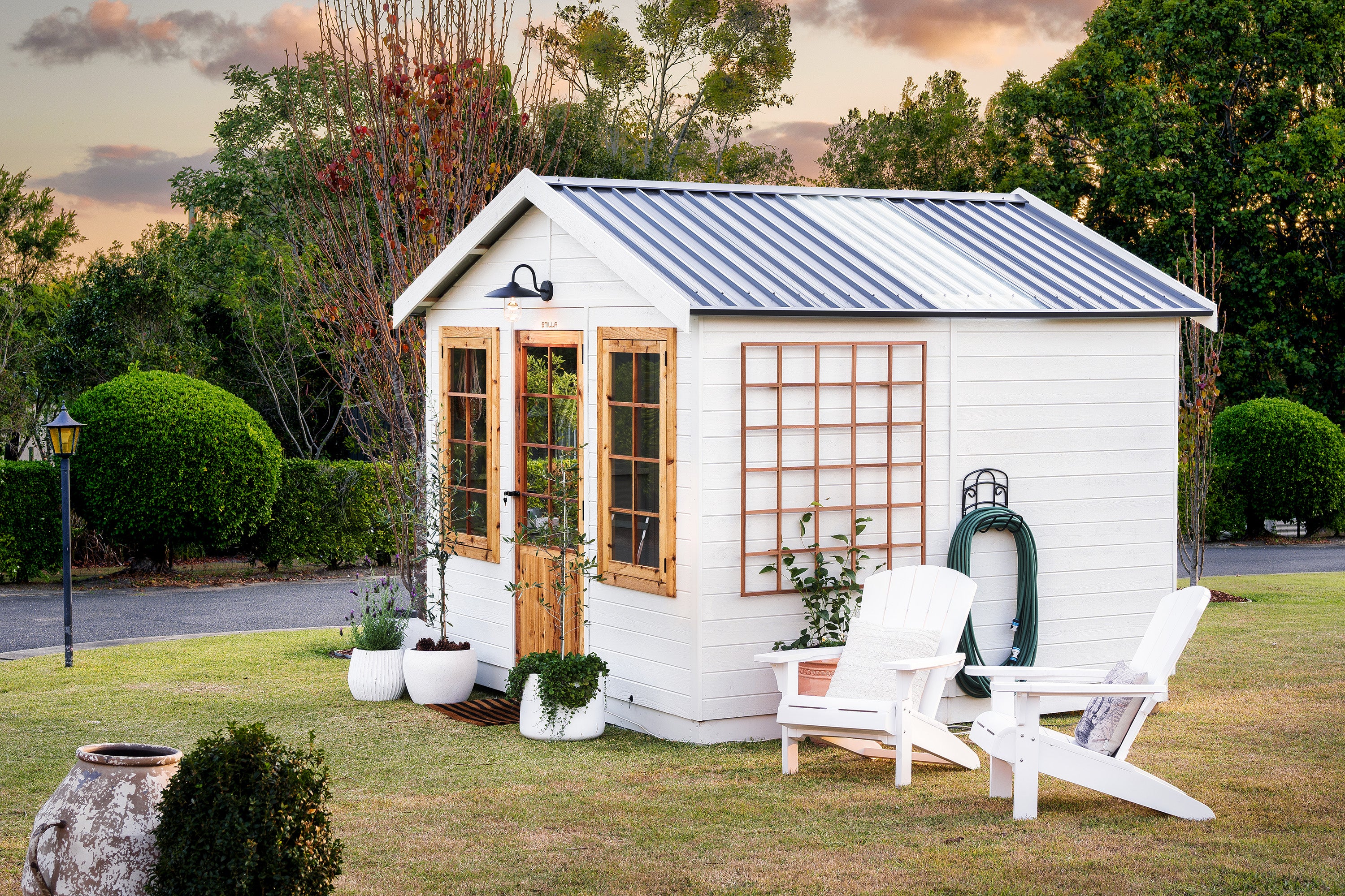 Barakula 10x10 Cedar Timber Classic Studio