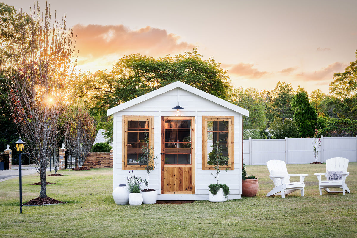 Barakula 10x10 Cedar Timber Shed | Stilla