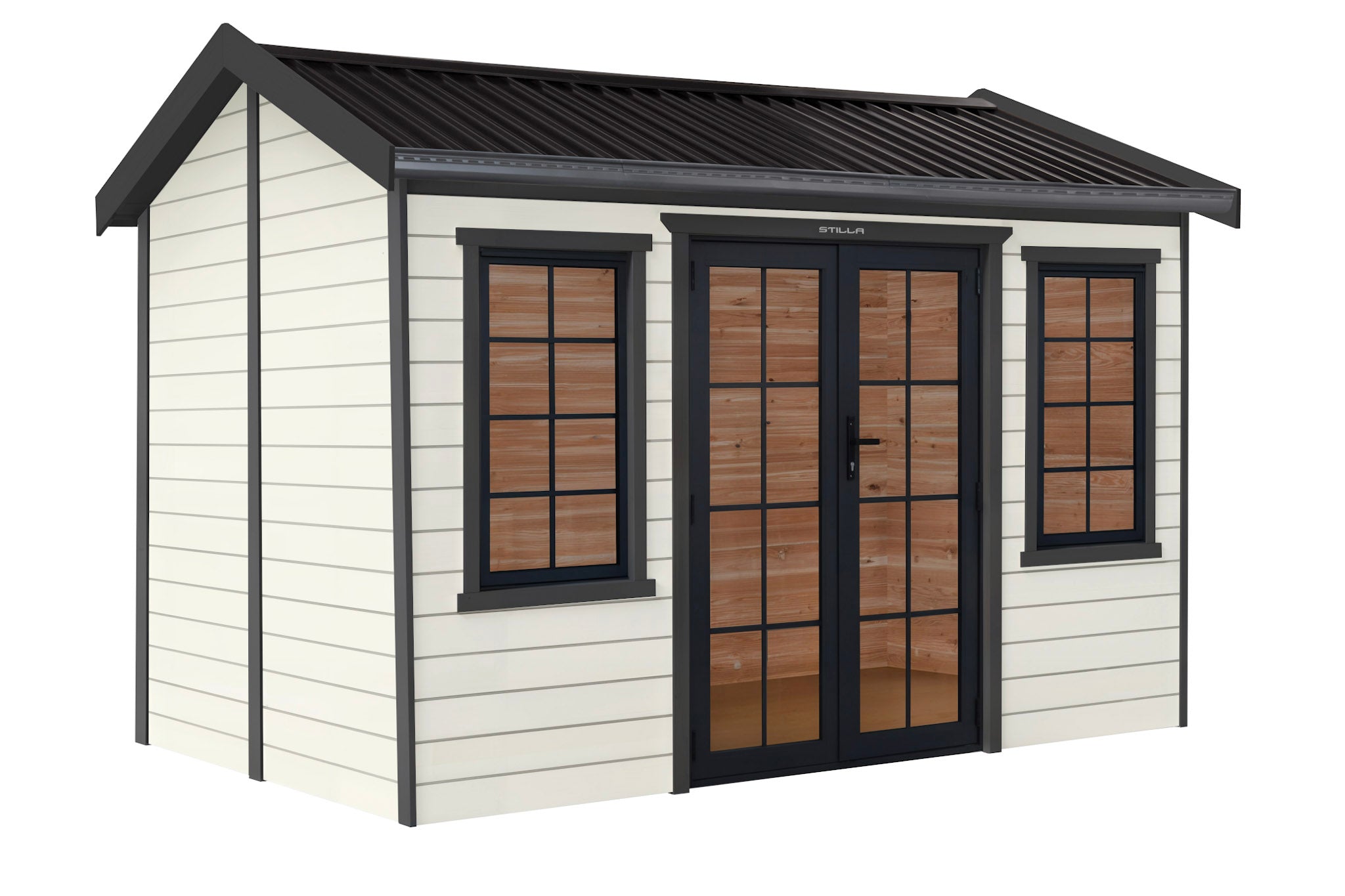 Hamilton 12x8 Cedar Timber Designer Studio