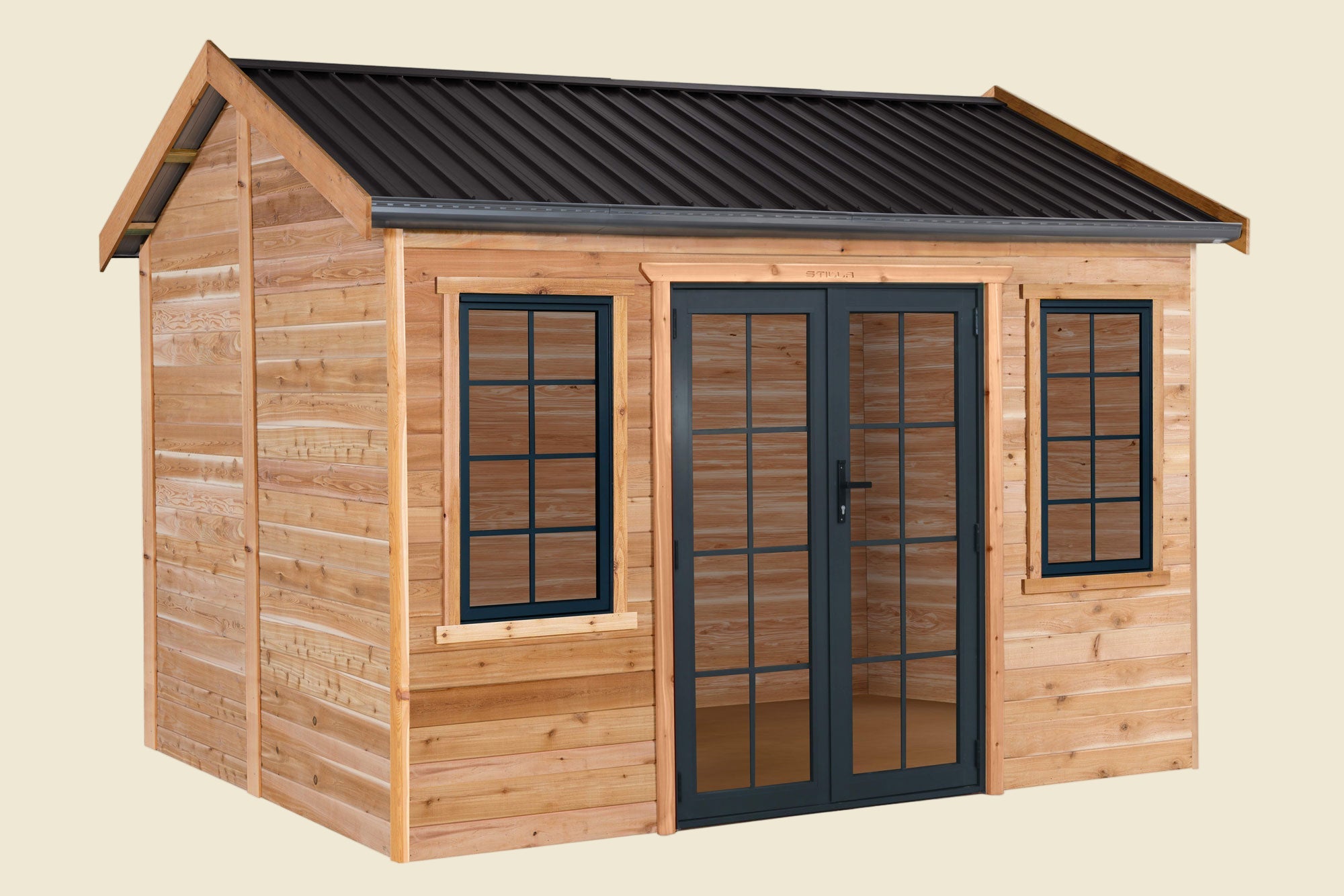 CEDARWOOD studio CITIE’S CLUB WIDE Kensington 12x10 Cedar Timber Designer Studio