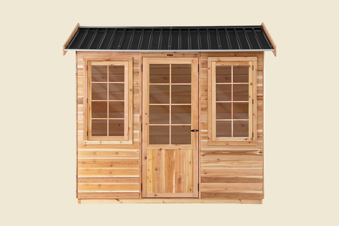 Peppertree 9x6 Cedar Timber Classic Studio