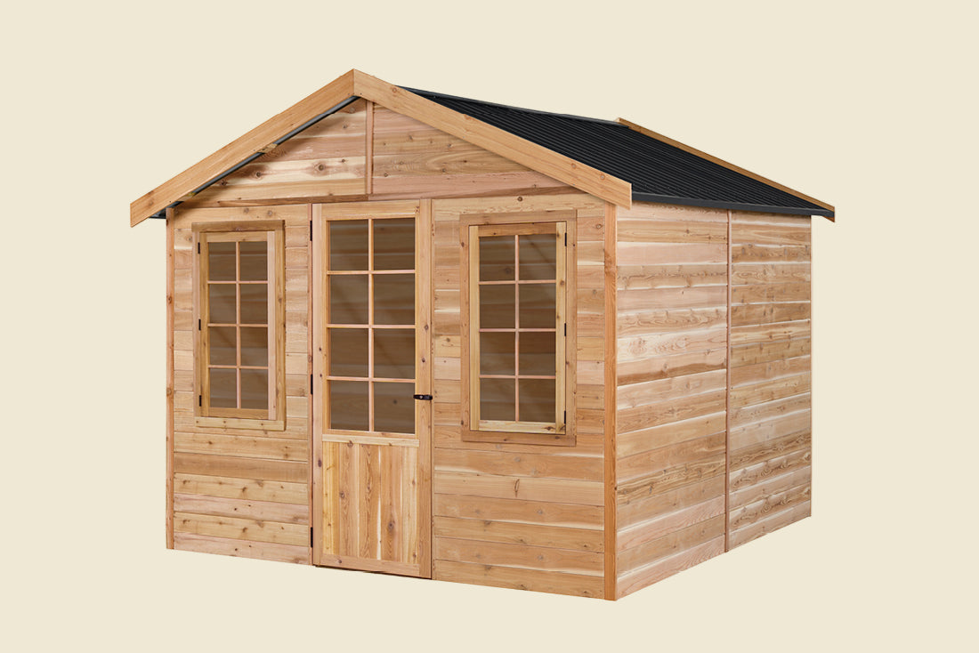 Barakula 10x10 Cedar Timber Classic Studio