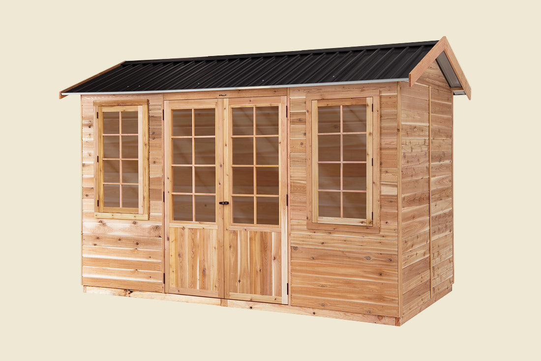 Conifer 8x16 Cedar Timber Classic Studio