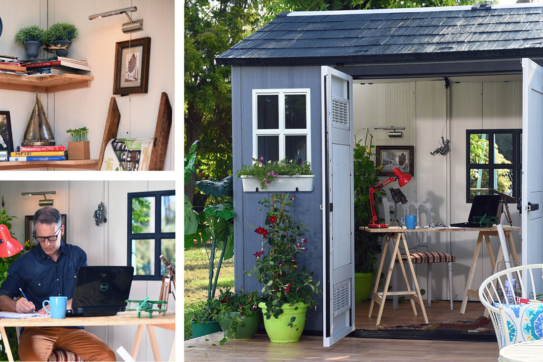 Oakland home office shed