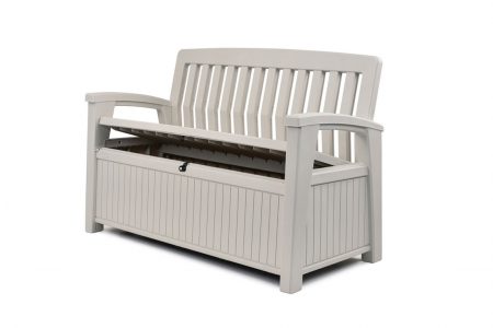 Patio storage bench