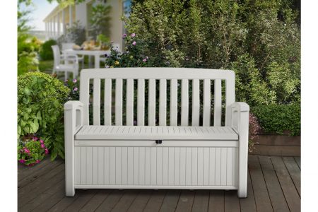 Patio storage bench