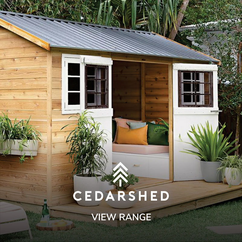 Cedar shed range